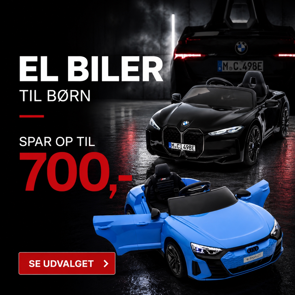 tilbud på elbiler til børn