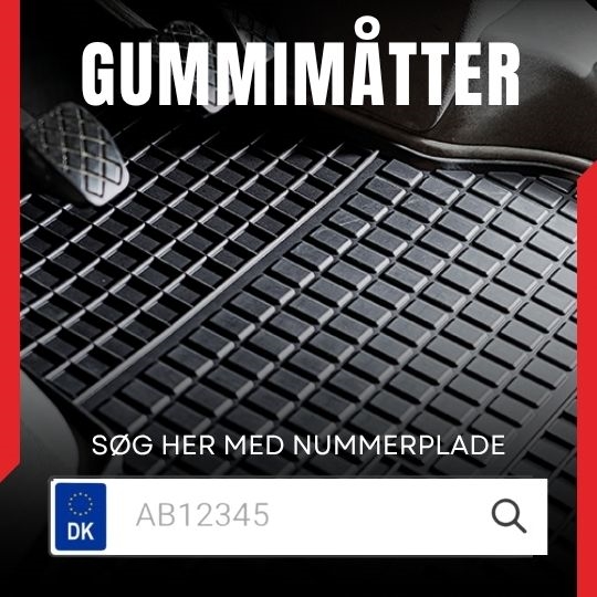 Praktiske gummimåtter