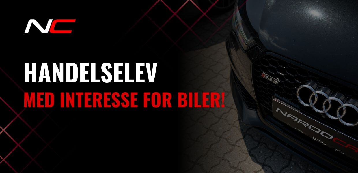 Handels elev- med interesse for biler!