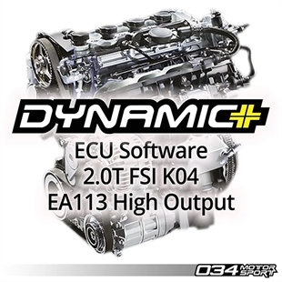034 Motorsport 2.0T FSI Performance Software, 8J Audi TTS & MkVI Volkswagen Golf R - 2.0T FSI (K04) HO Stg2 > Stg2+