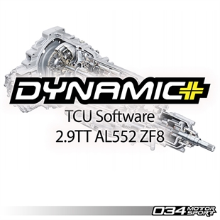 034 Motorsport Dynamic+ TCU Softwareopgradering Til AL552 ZF8 Transmission, B9/B9.5 RS4/RS5 - ZF8 AL552, Stage 2 (B9/B9.5 2.9TT)
