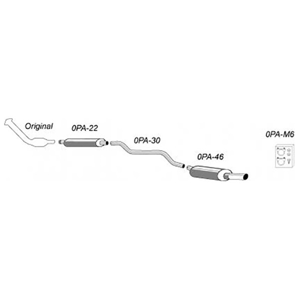 Peugeot 406 sedan/saloon 3.0 V6 1996- (Udgået)