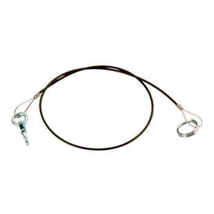 Sikringswire for trailerbremse 110 cm.100N/98kg plastb