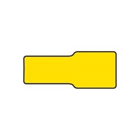 Kabelsko gul hun rund 2,5-6mm2 10 stk