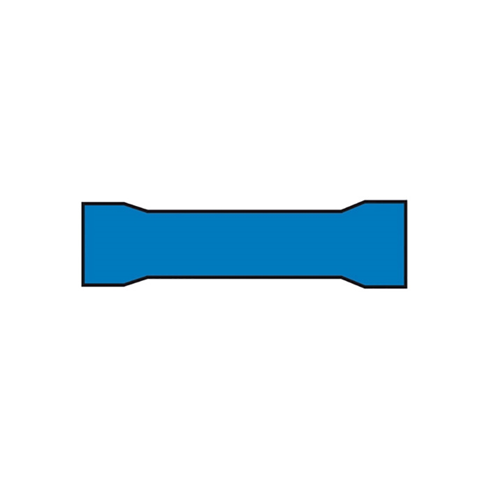 Kabelsko blå samler 1,5-2,5mm2 10 stk