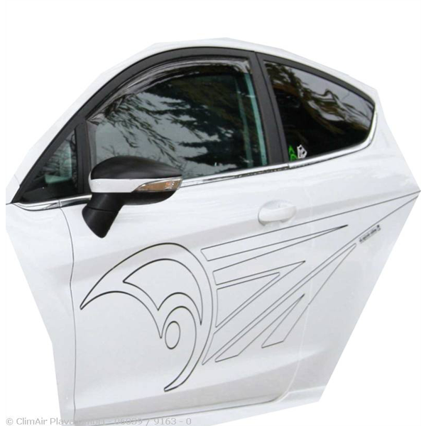 Climair vindafviser Ford Fiesta 3drs 08-