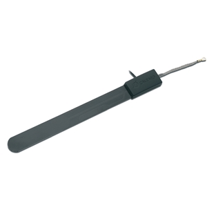 Sort antenne til tv med 12V FM-connect tilslutning, designet til nem montering og optimal signalmodtagelse