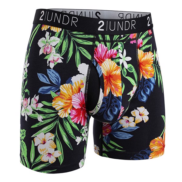 2UNDR Swing shift boxershorts blomstret str. S