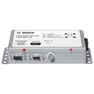 Fbas/rgb converter fra PX-V Navigation, Bosch elektronik enhed med flere signalporte, udgået model, til konvertering af video- o