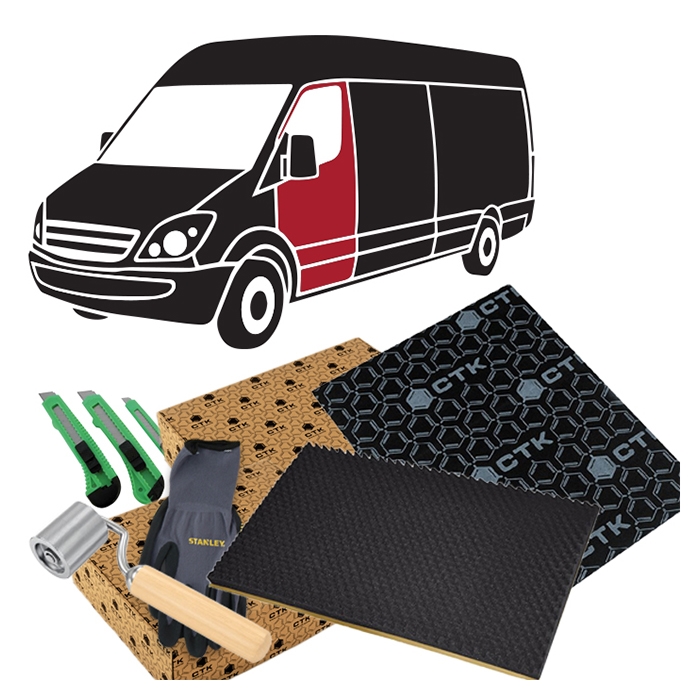 CTK Støjdæmpningspakke VAN døre