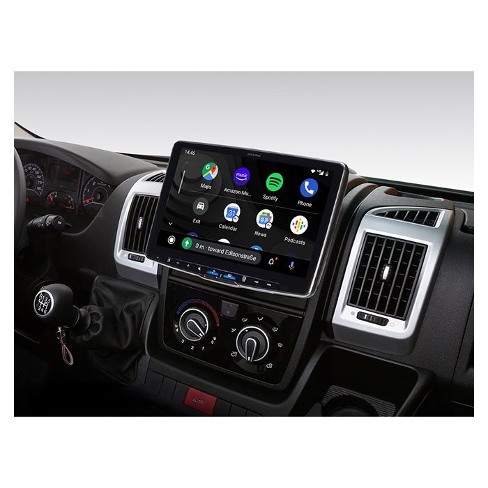 Alpine ILX-F115DU bundle med Halo11 til Fiat Ducato 3