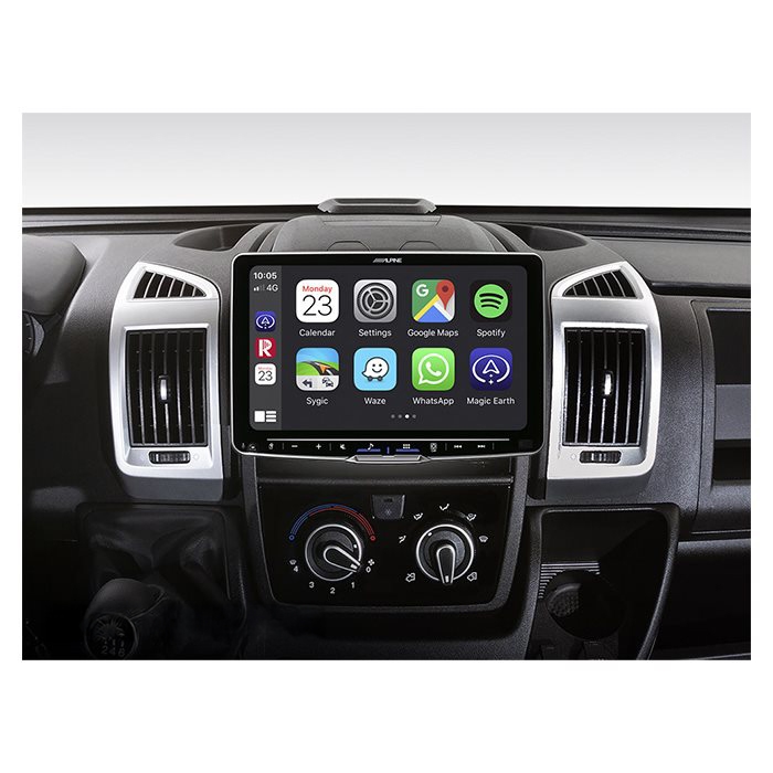 Alpine ILX-F905DU Halo9 bundle til Fiat Ducato 3