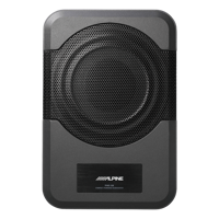 Alpine aktiv subwoofer 240 watt