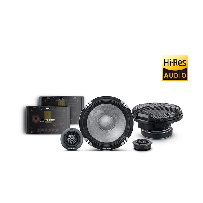 Alpine R2-S652 16.5CM PRO højttaler 2 vejs komponentsæt