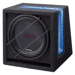 Alpine 12" subwoofer i Kabinet 4ohm