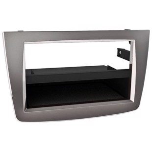 Radioramme 2-DIN alfa MiTo 08-18 sølv