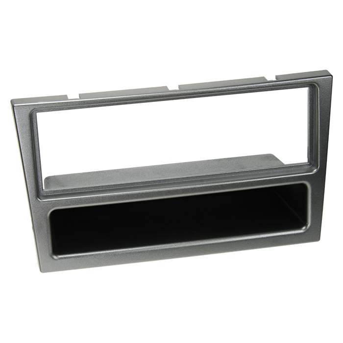 1-DIN radioramme m/lomme Opel Corsa C aluminium
