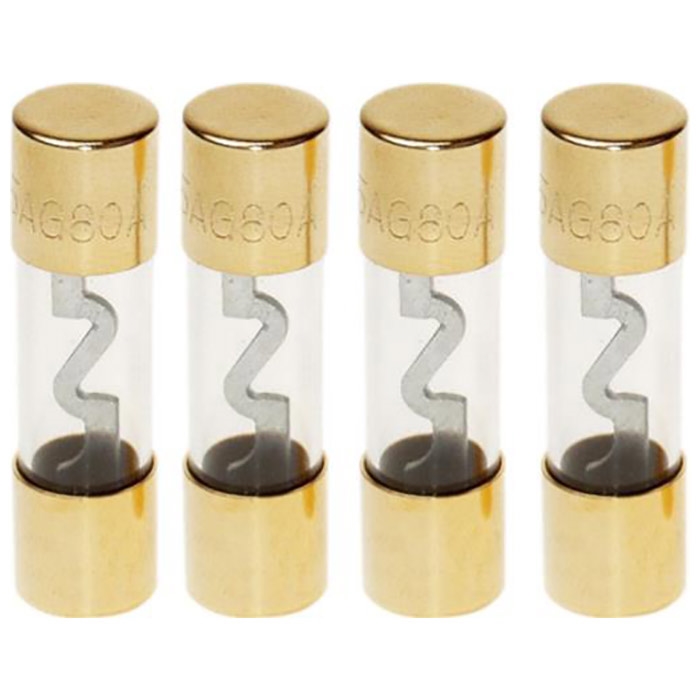 ACV AGU sikring 60amp 4stk guld