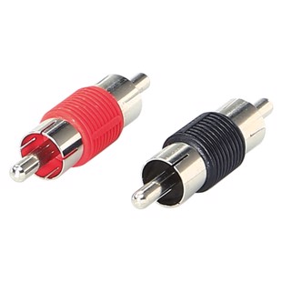 RCA connector (m)>(m) 1 x rød / 1 x sort