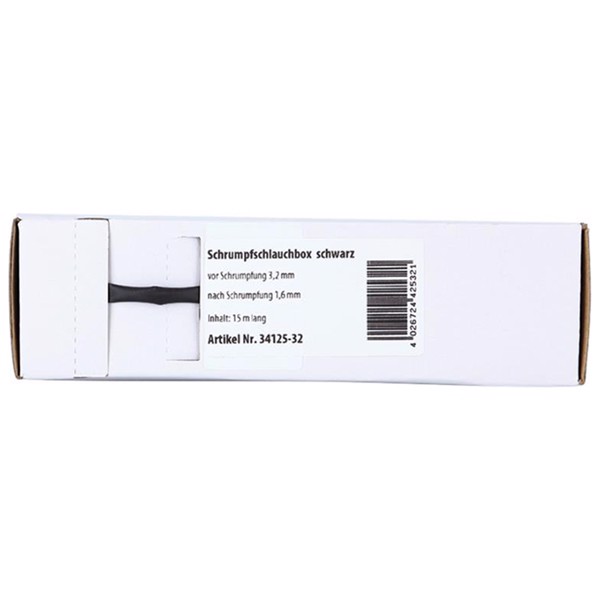 ACV krympeflex på rulle 15m sort