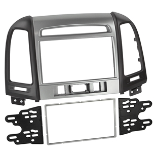 2-DIN radioramme Hyundai Santa Fe 2006- sort