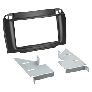 2-DIN radioramme Mercedes CL-klasse/S-klasse sort