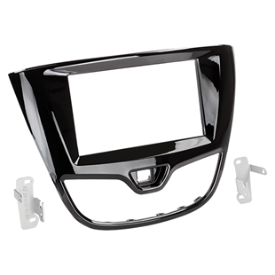 2-DIN radioramme Opel Karl 2015-2018 piano sort