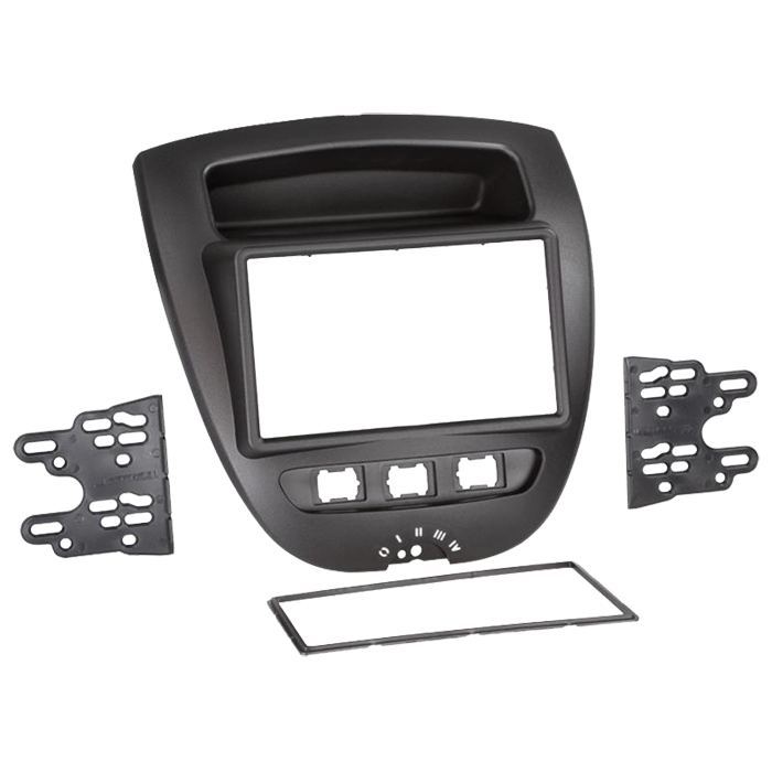 2-DIN kit Citroën c1, peu 107, aygo 05->