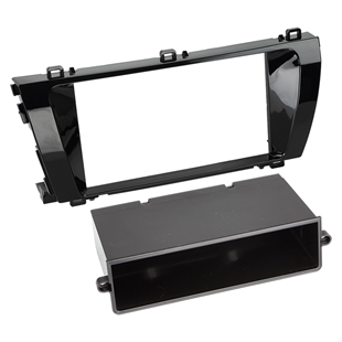 2-DIN facia Toyota m/lomme Corolla 2014- sort