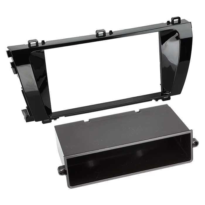 2-DIN facia Toyota m/lomme Corolla 2014- sort