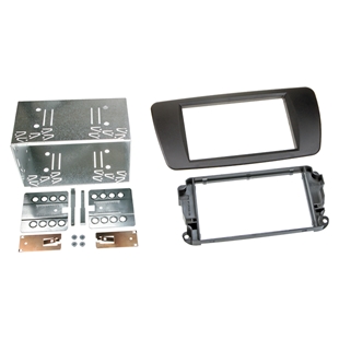 2-DIN radioramme Seat Ibiza (6J) nit sort