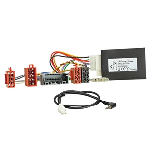 ACV ratstyring modul med kabler til Chrysler Jeep Alpine bilradio integration