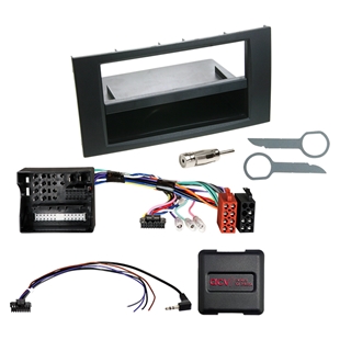 2-DIN kit m/lomme Ford- ratbetj./CAN Bus/antenne