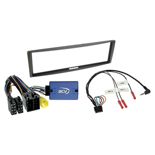 1-DIN kit Renault Clio/Megane/Modus uden skærm ratbetj.