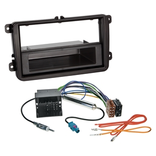 2-ISO kit m/lomme Seat/Skoda/VW  passive/antenne