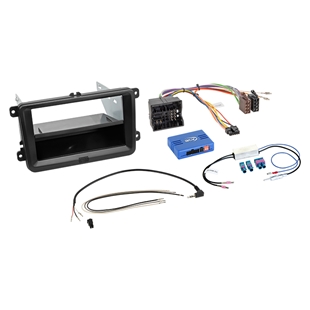 Komplet 2-DIN Kit m. rum Seat/VW 52Pin Quadlock