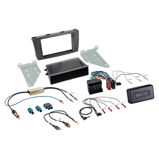 Komplet 2-DIN Kit m. rum Skoda Octavia/Yeti i-dapter