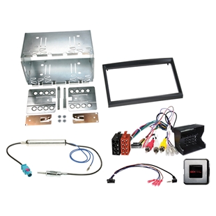 2-DIN kit Citroen/Fiat/Peugeot/Toyota RD4-HU ratbetj.