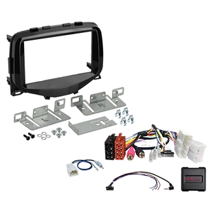 2- DIN kit til C1-Peugeot 108-Toyota Aygo-antenna