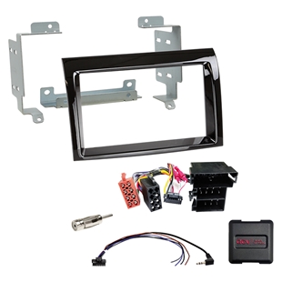 Komplet 2-DIN Kit Citroen/Fiat/Opel/Peugeot open dash