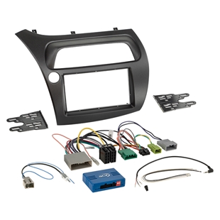 Komplet 2-DIN Kit Honda Civic 09/2005-12/2011 /climatro