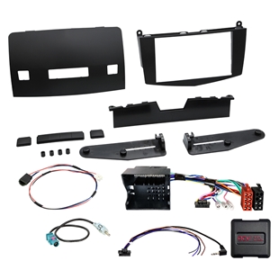 2-DIN kit Mercedes C-Klasse 09/2007-01/2011 ratbetj.