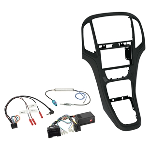 2-DIN kit Opel Astra J 2009-2018 perlesort ratbetj.
