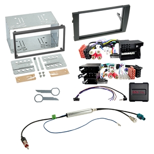 2-DIN kit Audi A4 B6/B7 (8E)/Seat Exeo(3R) ratbetj.