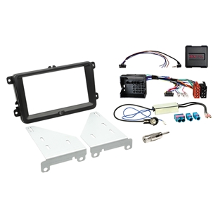 Komplet 2-DIN Kit Seat/Skoda/VW (Set) sort