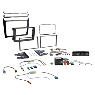 Komplet 2-DIN Kit VW Polo 2014-2017 piano sort i-dapter