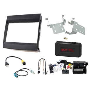 Komplet 2-DIN Kit Porsche Cayenne 2011-2016 /Amp sort