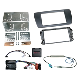 Komplet 2-DIN Kit Seat Ibiza 2008-2015  sort