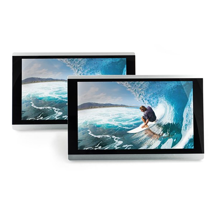 Ampire sæt med to 9" skærme og Android medieboks