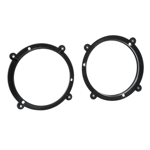 Sort højttalerramme til A3 96-03 fordør med 130mm diameter, velegnet til bilmontering